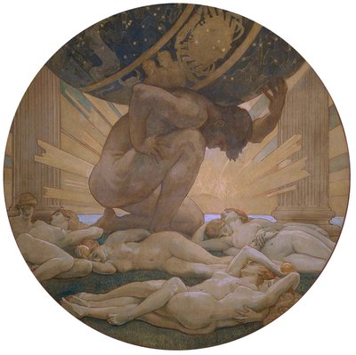 Atlas and the Hesperides by John Singer Sargent